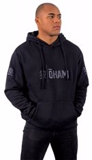 Okami spirit hoodie - black